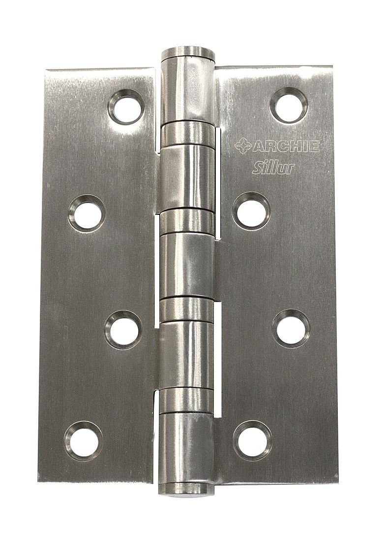 Петли дверные SILLUR A010-C 100x70x3-4BB хром матовый